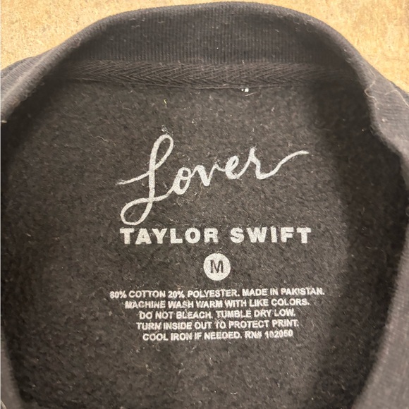 Taylor Swift Lover era merchandise Cruel Summer Crewneck Sweater Womens Medium - Picture 3 of 5